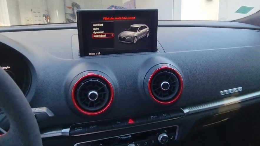Installation Volant R8 sur RS3